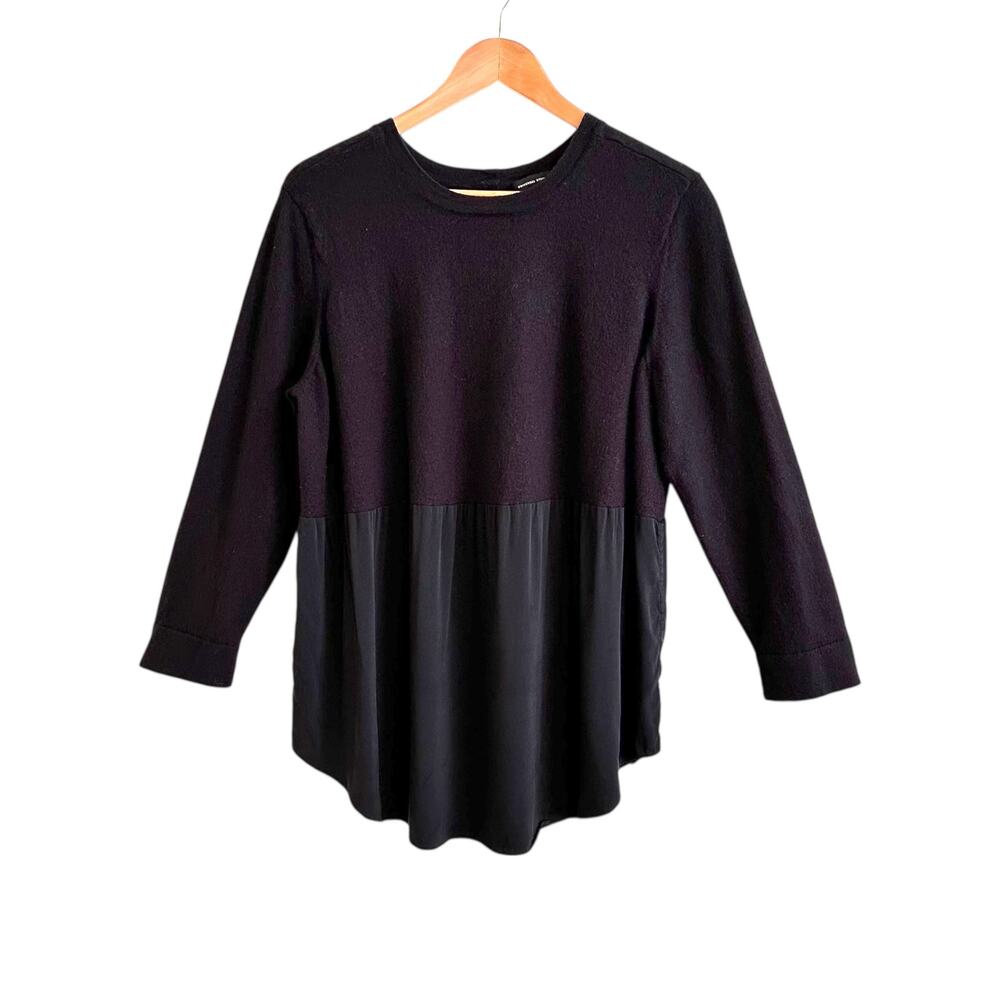 Universal Standard Mixed Media Back Button Top Sz… - image 2